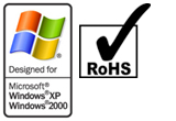 Microsoft Certified & RoHS Graphic